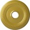 Ekena Millwork Classic Ceiling Medallion (Fits Canopies up to 12 3/4"), 18 5/8"OD 4"ID x 1 1/8"P, Rich Gold CM19CLRGS - alternate 1